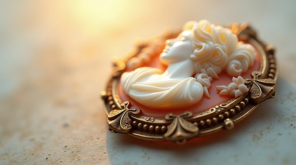 Découvrez l'élégance intemporelle des broches camee